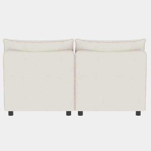 Oversized Modular Storage Sectional Sofa Customizable Seating Group Sofa&Couch Convertible Sleeper Sofabed with Movable Ottomans and Seat