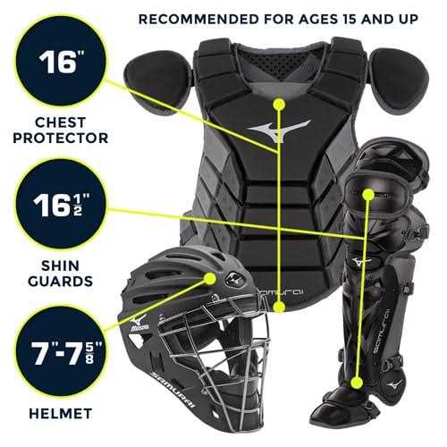 Mizuno Samurai Baseball Catcher&amp;s Gear Set - Sports Supplies Online Store