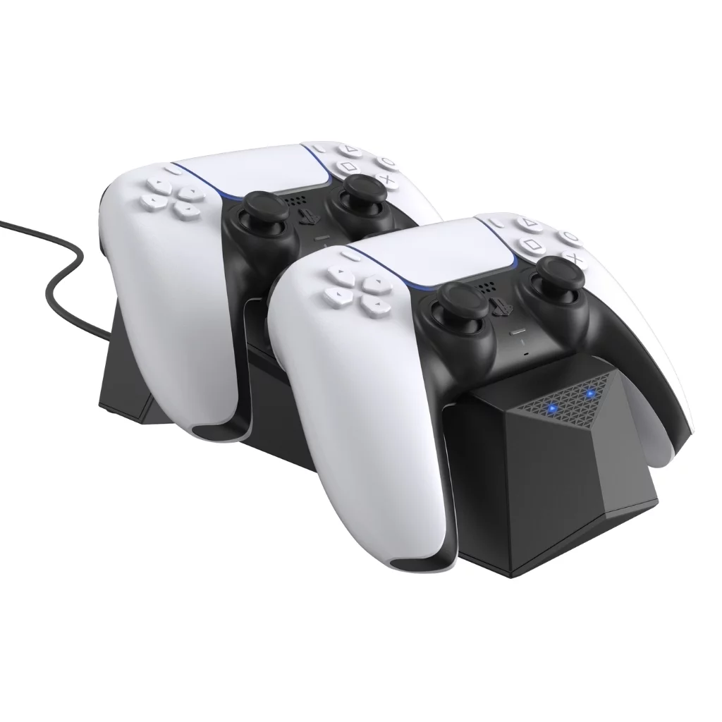 Sony PlayStation 5 Digital Slim Marvel&rsquo;s Spider-Man 2 Bundle with Extra Starlight Blue Controller and Charging Dock