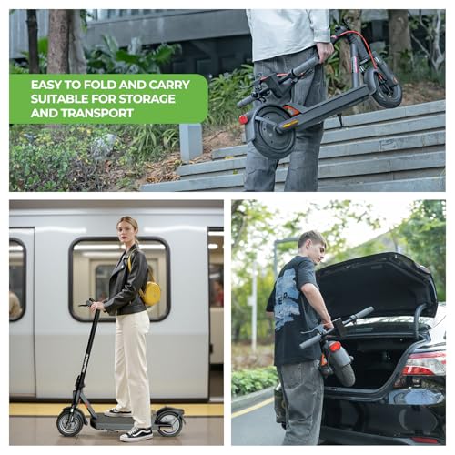MEGAWHEELS Electric Scooter for Adults, 14/19/28 Miles Long Range,15.5/20 Mph Top Speed, Front Dual Supsension Electric Scooter with Cruise Control