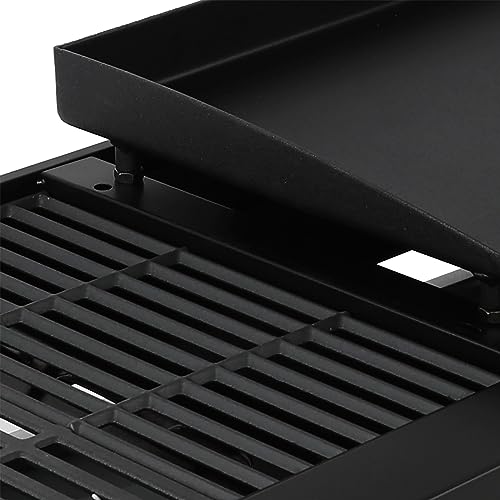 Royal Gourmet GD4002T 4-Burner Tailgater Grill and Griddle Combo, Portable Flat Top Propane Gas Grill with 40