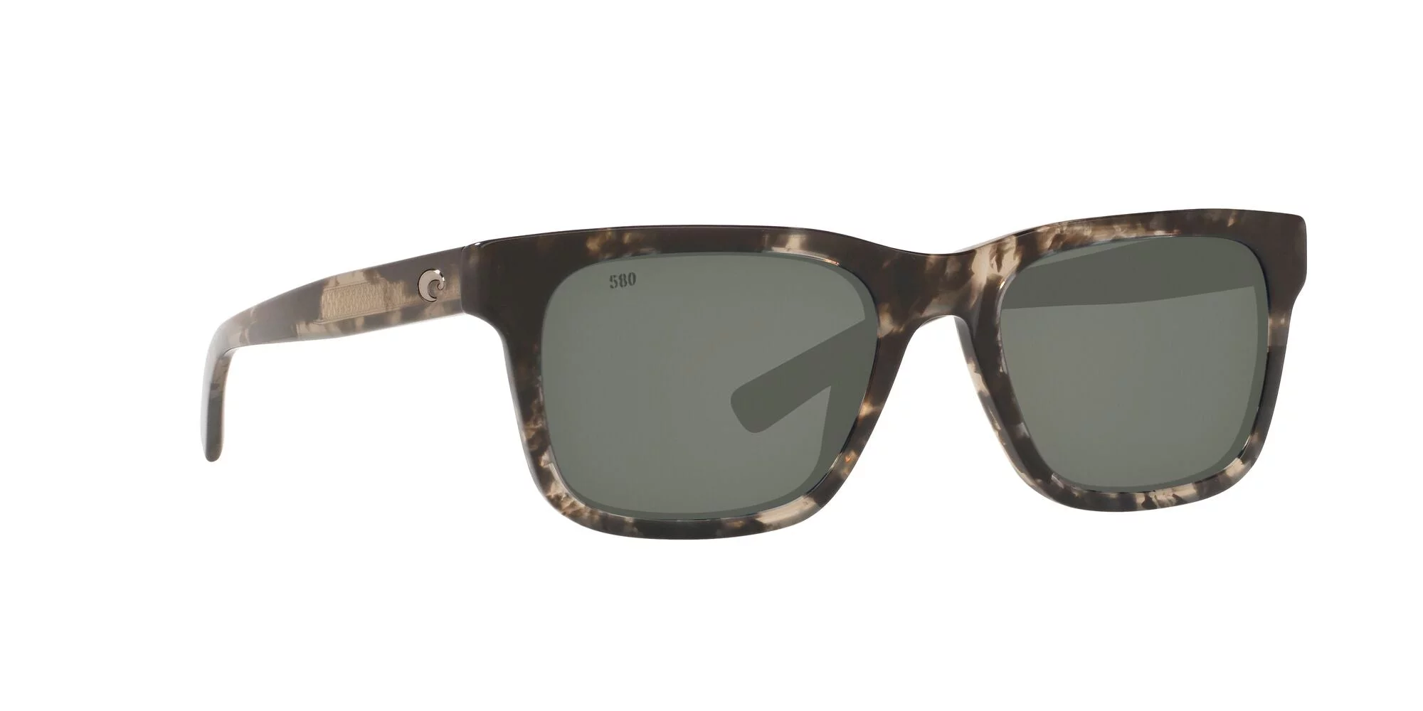 Costa Del Mar Tybee Polarized Blue Mirror 580G Square Sunglasses TYB 282 OBMGLP
