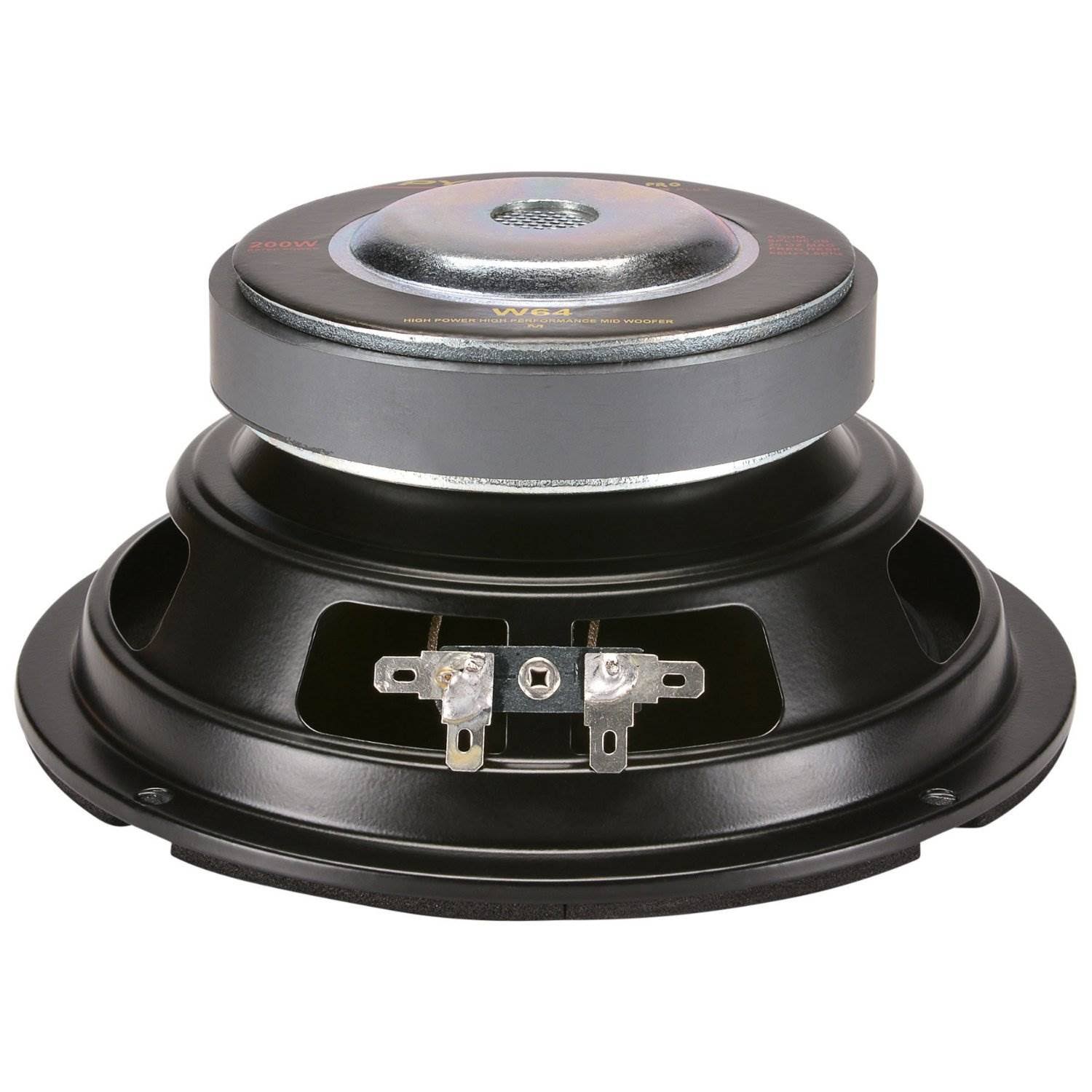 Pyramid W64 6.5x22 200 Watt Car Audio Midrange Mid Bass Woofer Speaker (12 Pack)