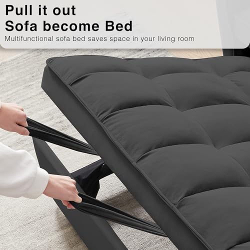 3 in 1 Convertible Sleeper Sofa Bed