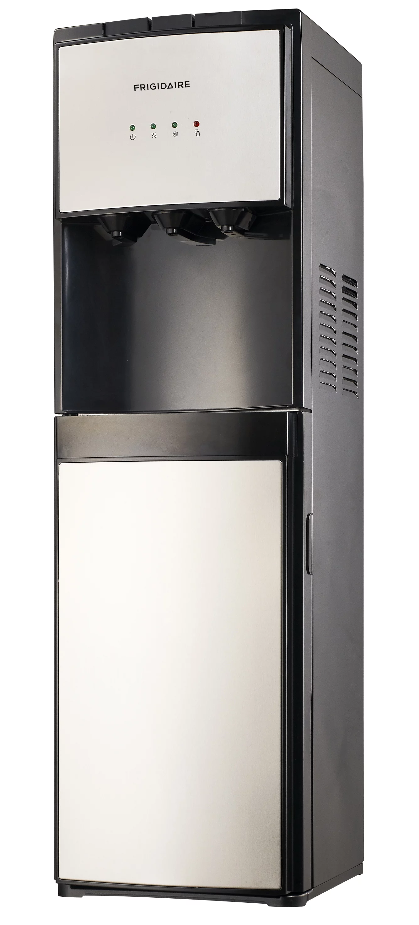 Frigidaire, 5 Gallon Bottom Loading Hot and Cold Water Dispenser EFWC505, Stainless Steel - Radiant Selections