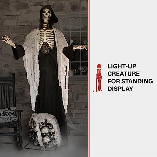 Haunted Hill Farm Motion-Activated 7.5-Ft. Tall Smoldering Ghoul