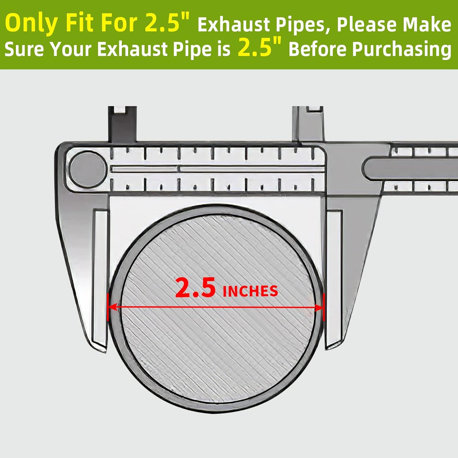 AUTOSAVER88 ATCC0011 [2 Pack] 2.5" Inlet/Outlet Universal Catalytic Converters with O2 Port (EPA Compliant)