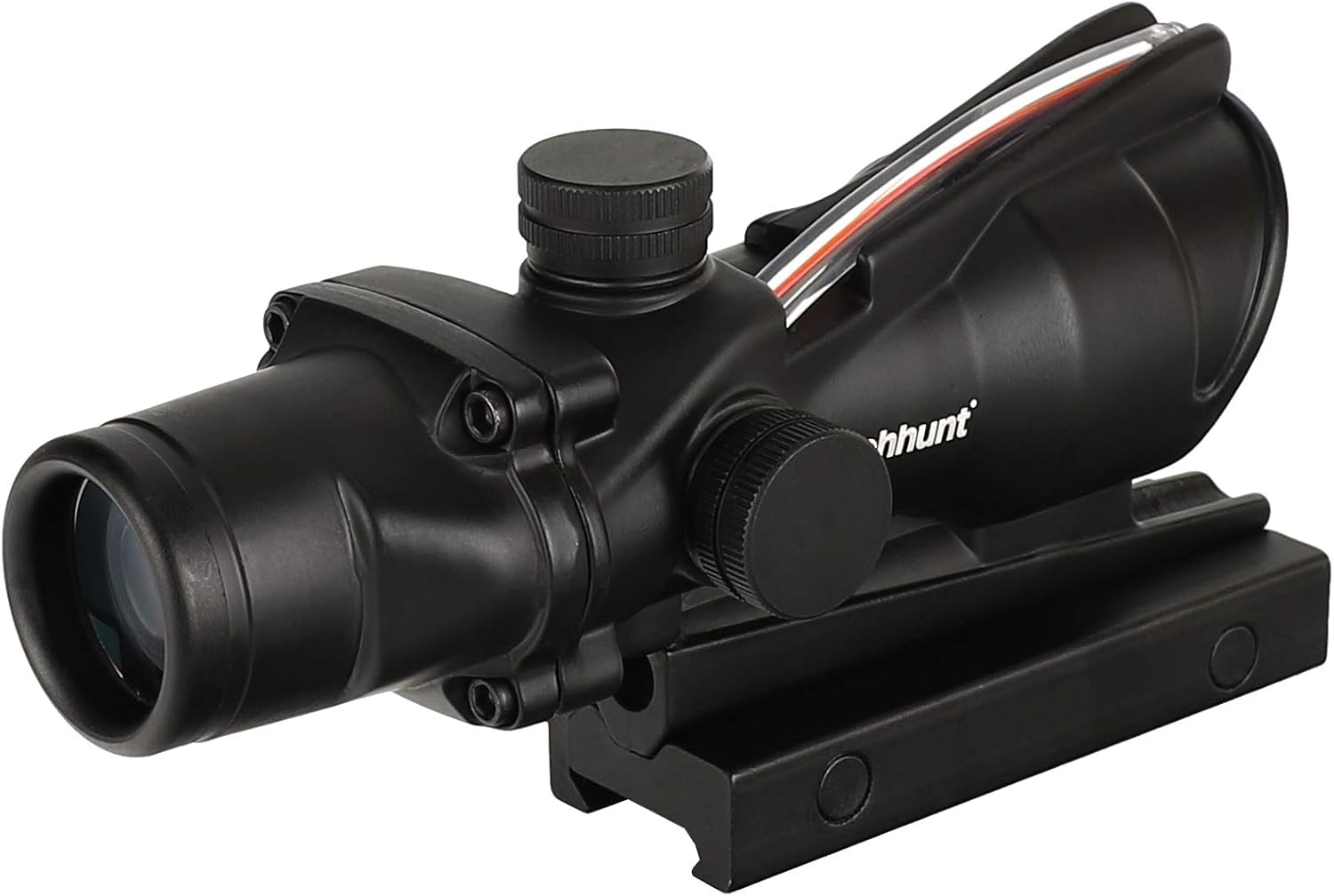 ohhunt Riflescope 4x32 Scope Red Fiber or Green Fiber Illuminated Sight Scope
