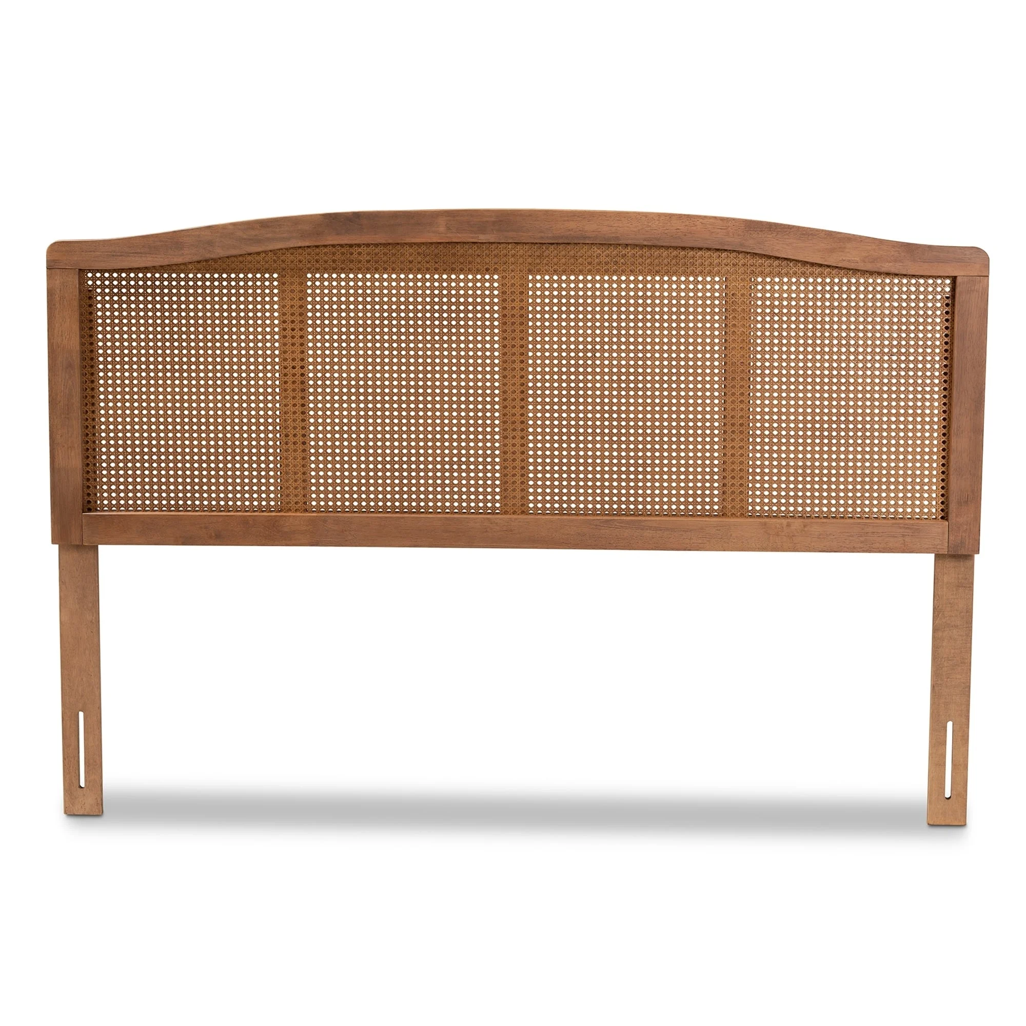 Carson Carrington  Ugglom Wood and Synthetic Rattan Headboard King