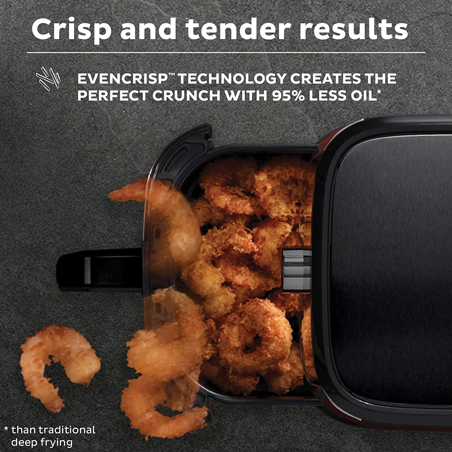 Excellent Instant Vortex Plus Air Fryer Oven  6 Quart  From the Makers of Instant Pot  6-in-1  Broil  Roast  Dehydrate  Bake  Non-stick and