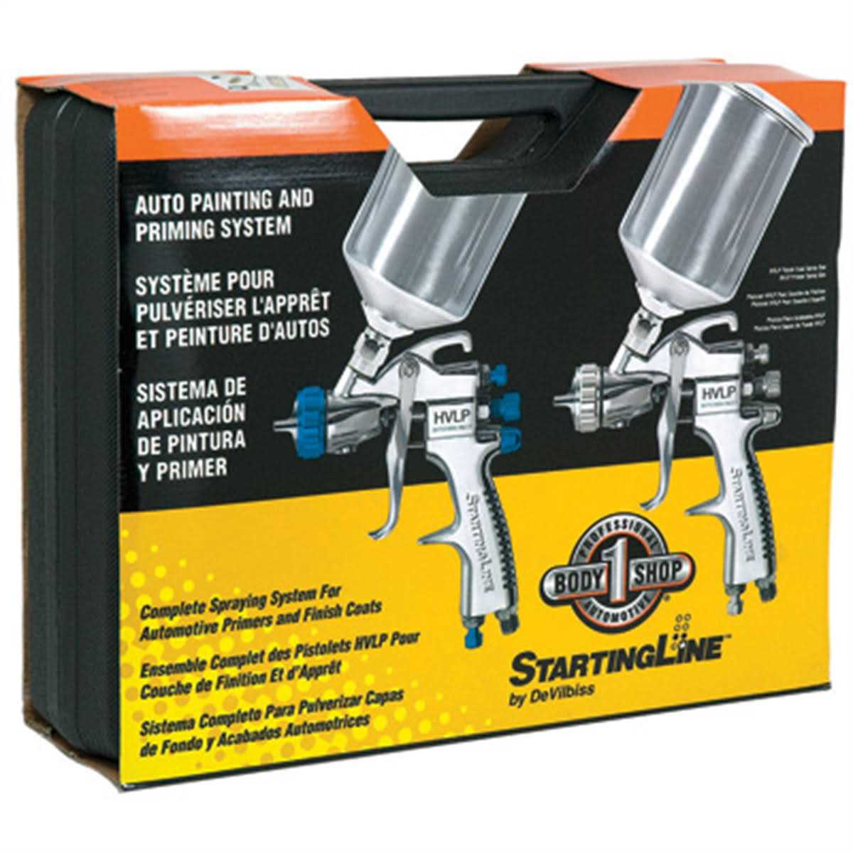 DeVilbiss StartingLine 802343 Gravity Feed Paint Spray Gun - Shop Hardware Tools Online Store