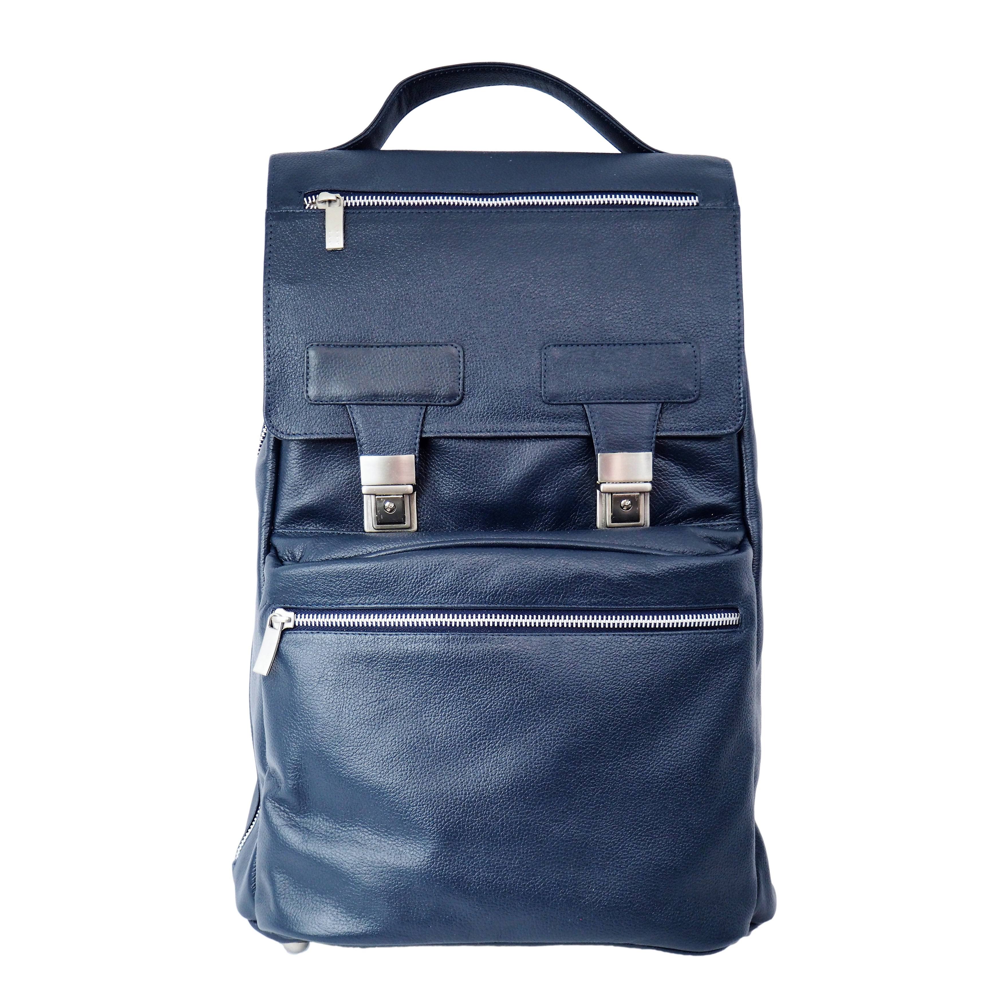 Piel Leather Vertical Backpack