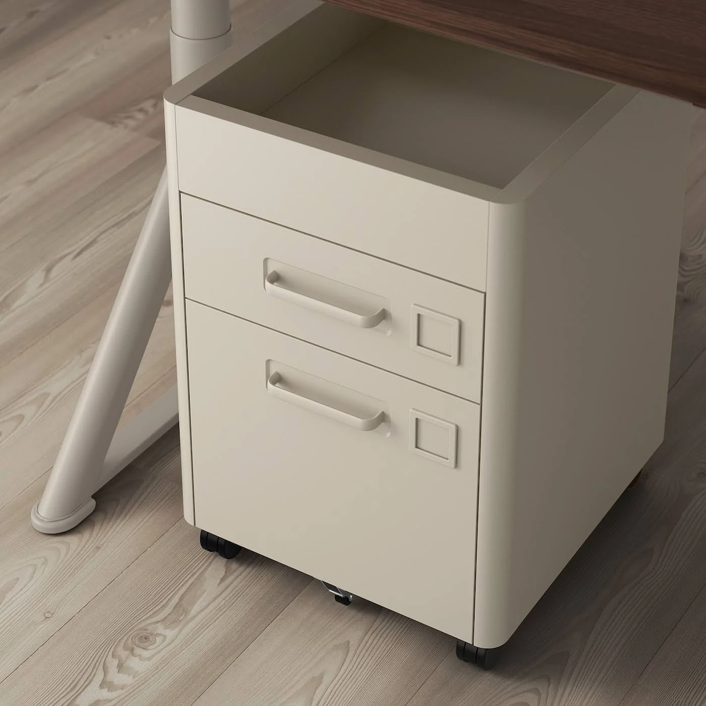 IKEA - IDSEN Drawer Unit on Casters, Beige, 16 1/2x24