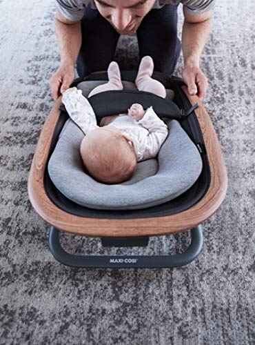 Maxi-Cosi Kori 2-in-1 Baby Bouncer Seat for Infants, Baby Rocker Chair, Portable Baby Bouncer, Classic Green