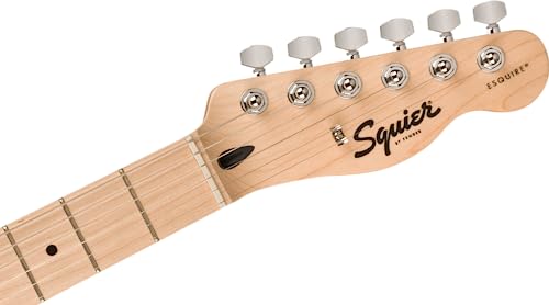 Squire Sonic Esquire Electric Guitar, Arctic White, Maple Fingerboard