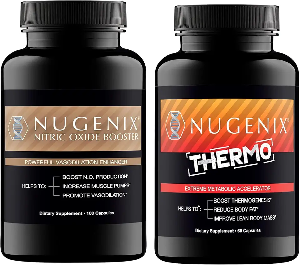 Nugenix Thermo Fat Burner and Nitric Oxide Booster for Men - Kansas Nuitrition - HNZSDS