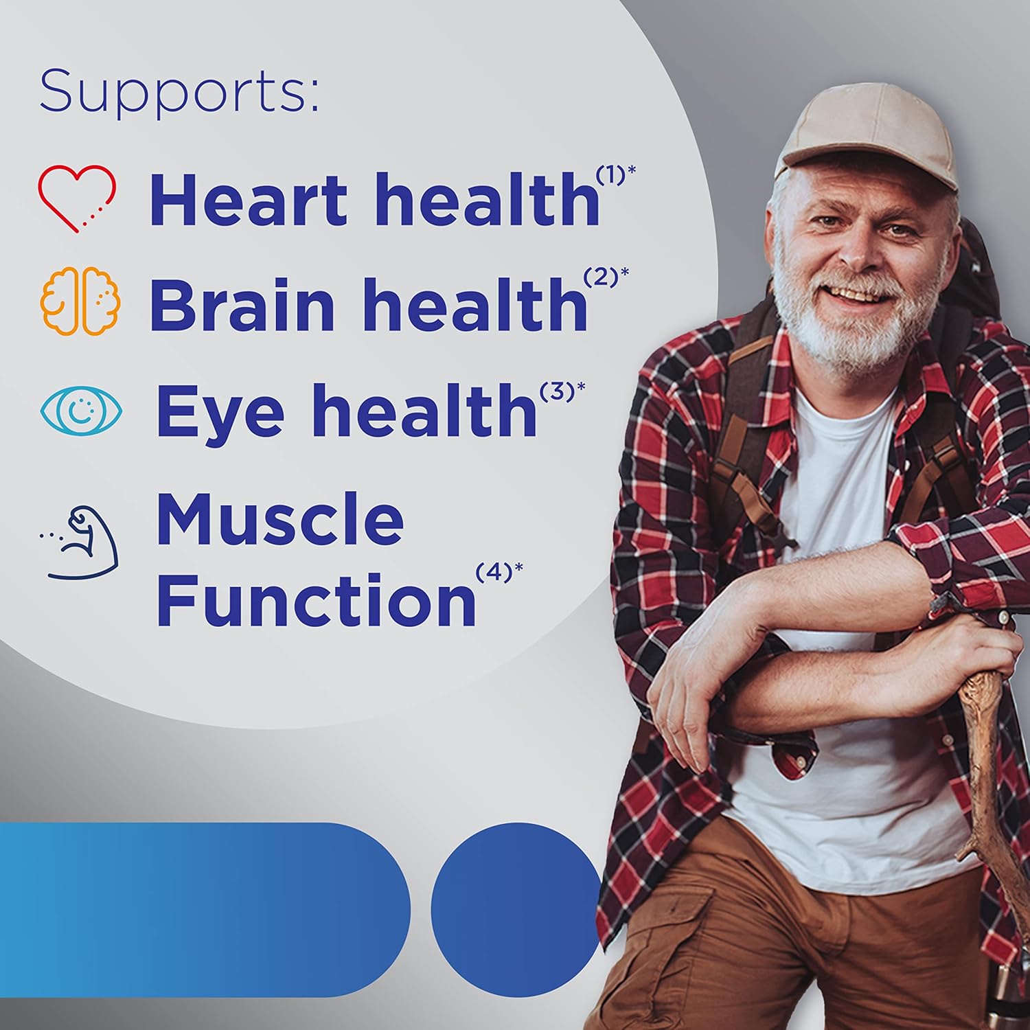 Centrum Minis Silver Multivitamin for Men 50 Plus, Multivitamin/Multimineral Supplement, Vitamin D3, B-Vitamins and Zinc, Non-GMO Ingredients