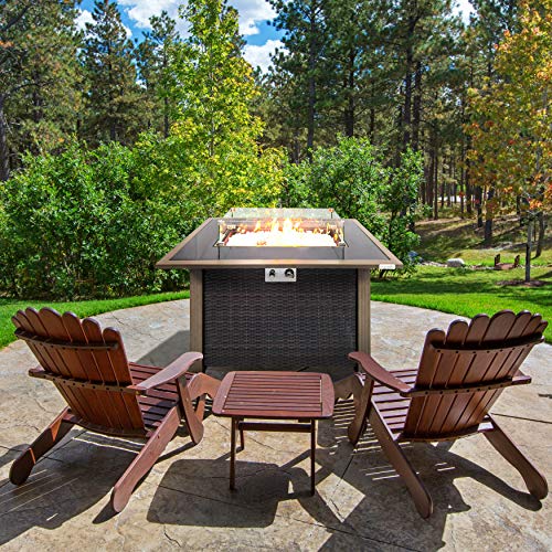 Outdoor Propane Fire Pit Table - CSA/ETL Certified Safe 50