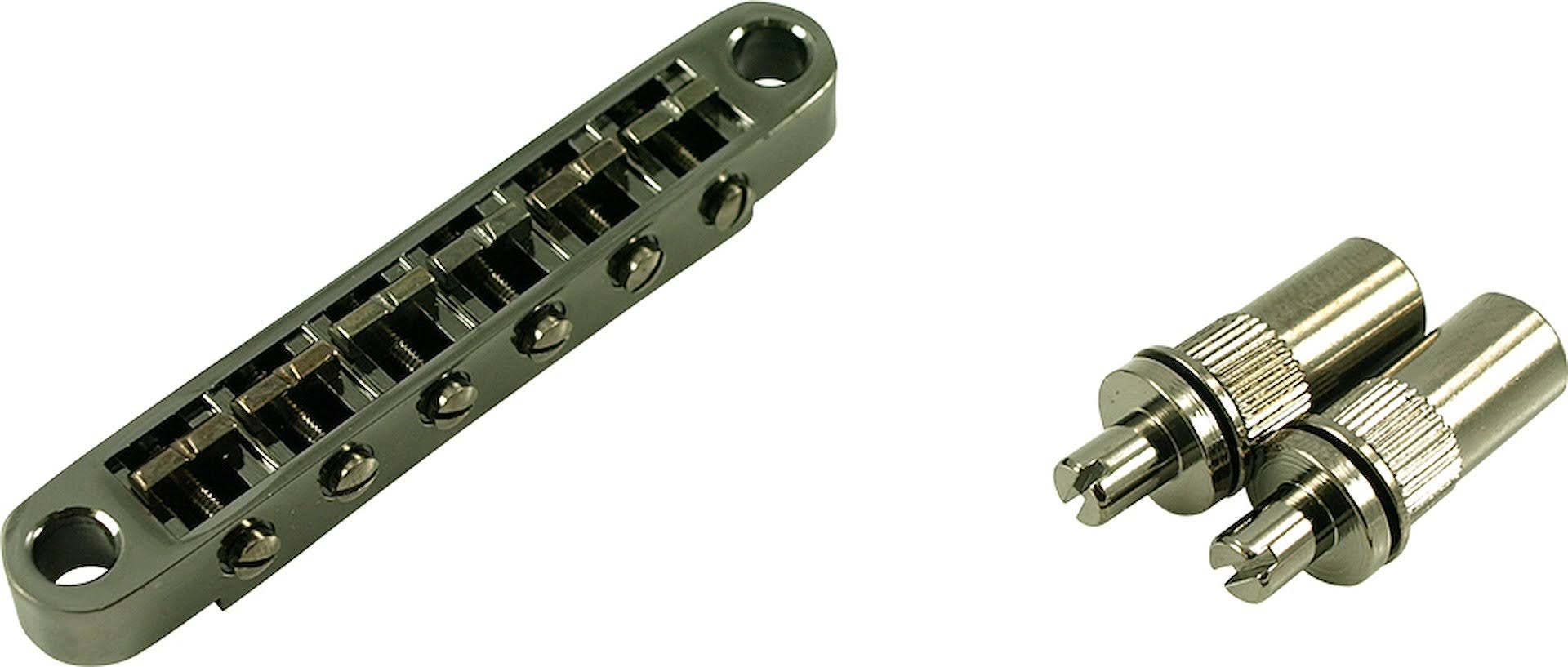 Graph Tech ResoMax NV1 6mm Tune-O-Matic Bridge - Black Nickel