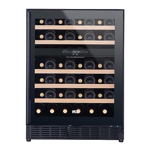 HCK Dual Zone Wine Cooler Refrigerator - Freestanding