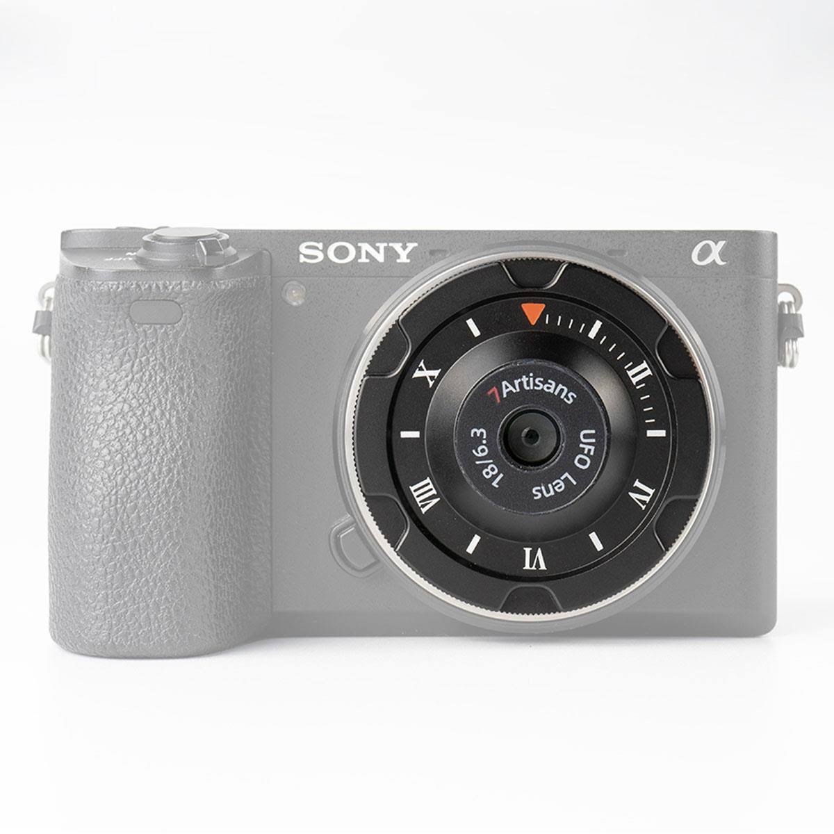 7artisans Photoelectric 18mm f/6.3 UFO Lens for Fujifilm x Mount, APS C es, Prime, Wide, Body Cap Focus f/6.3 27mm A004B-X