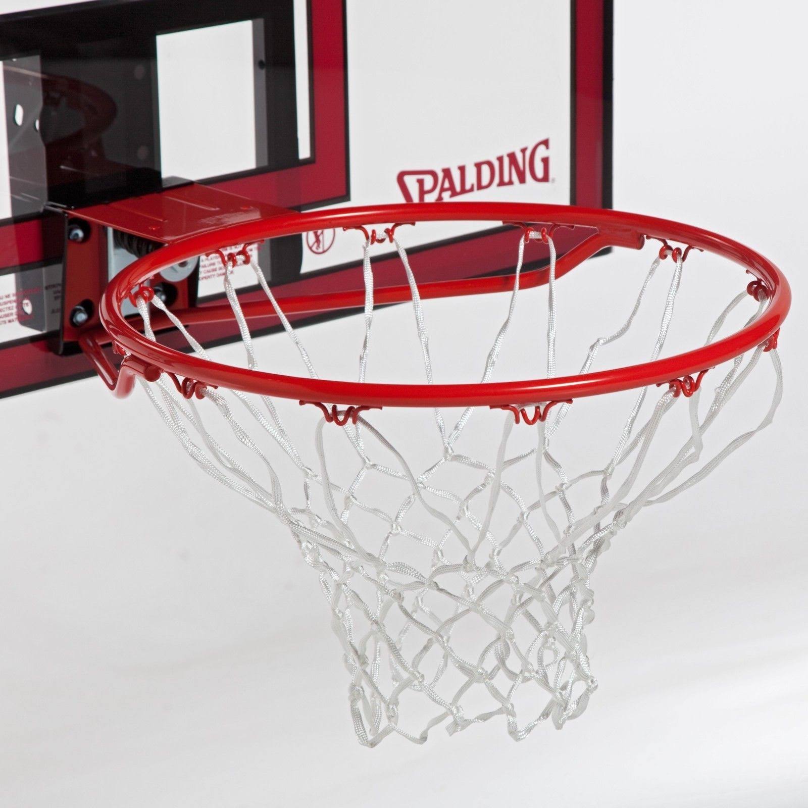 Spalding 44x22 Polycarbonate Basketball Backboard u0026 Rim Combo