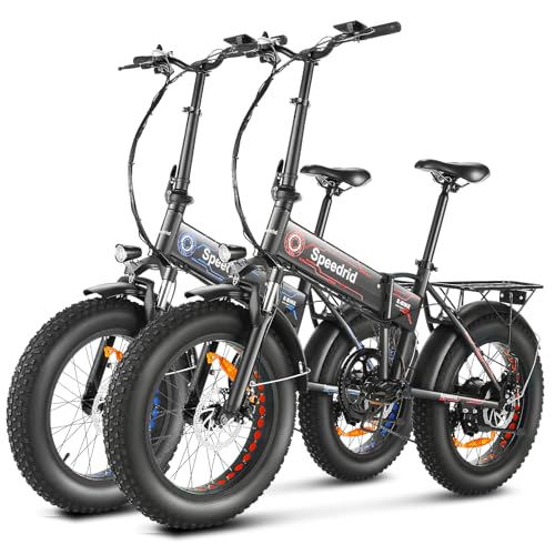 ANCHEER Folding Electric Bike for Adults, Electric Bicycle with 500W Brushless Motor(Peak 800W), 48V/499Wh Hidden Battery, Up to 55 Miles