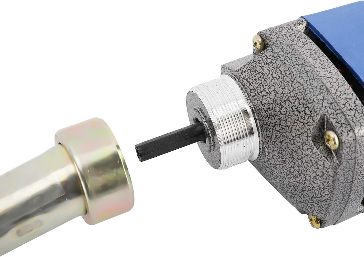 Concrete Vibrator, 3/4HP 800W Electric Hand Held Power Concrete Vibrator with 1.2M Hose Pack of 2