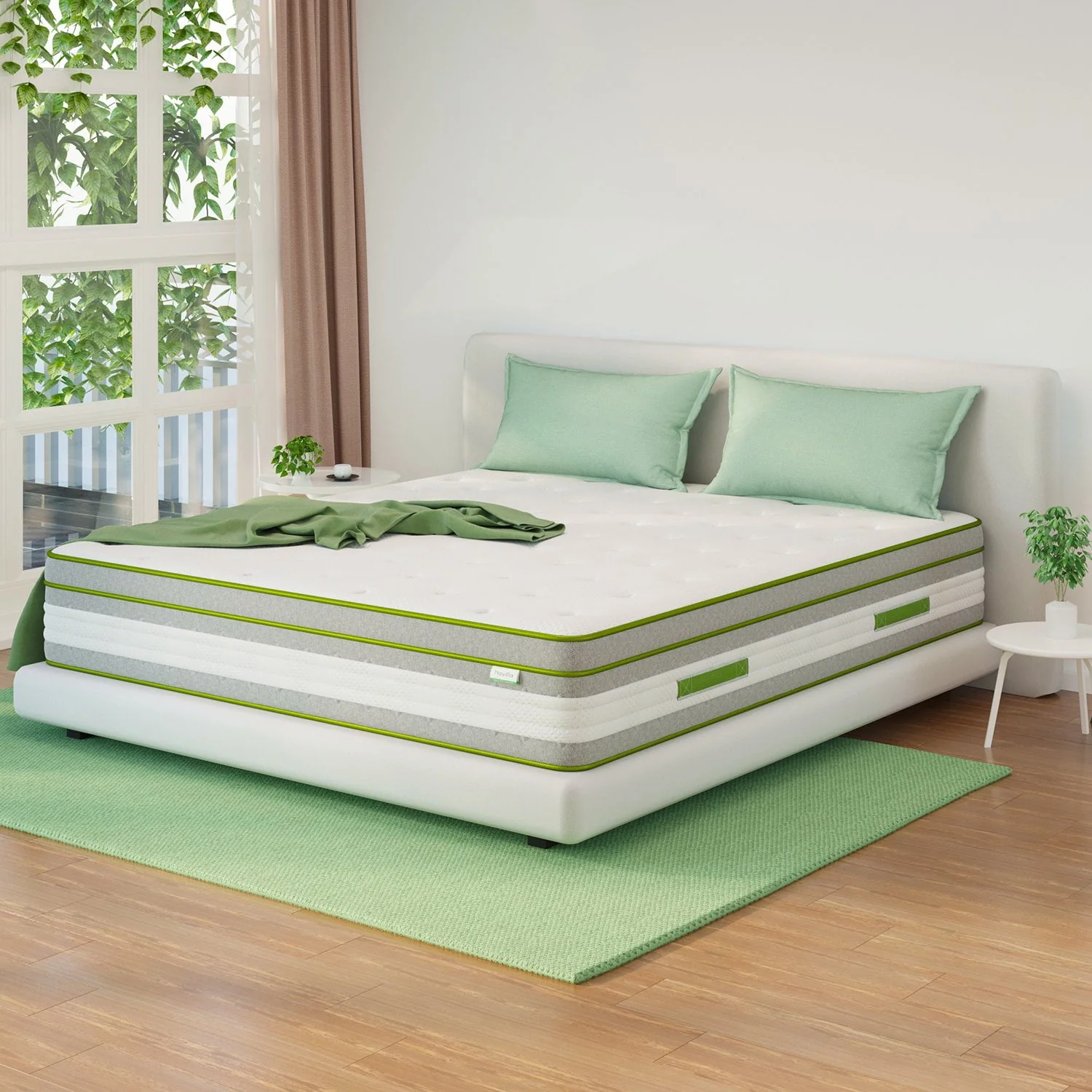 Novilla Vitality 12 Adult Gel Memory Foam Hybrid Mattress in a Box, Full Size