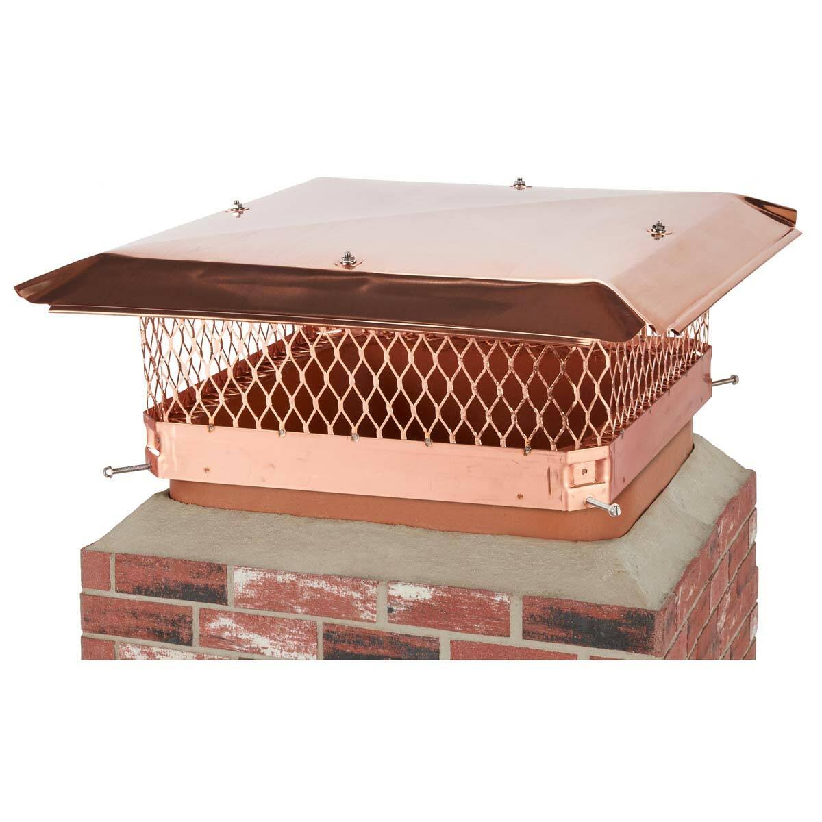 HY-C Single Flue Bolt-On Chimney Cap