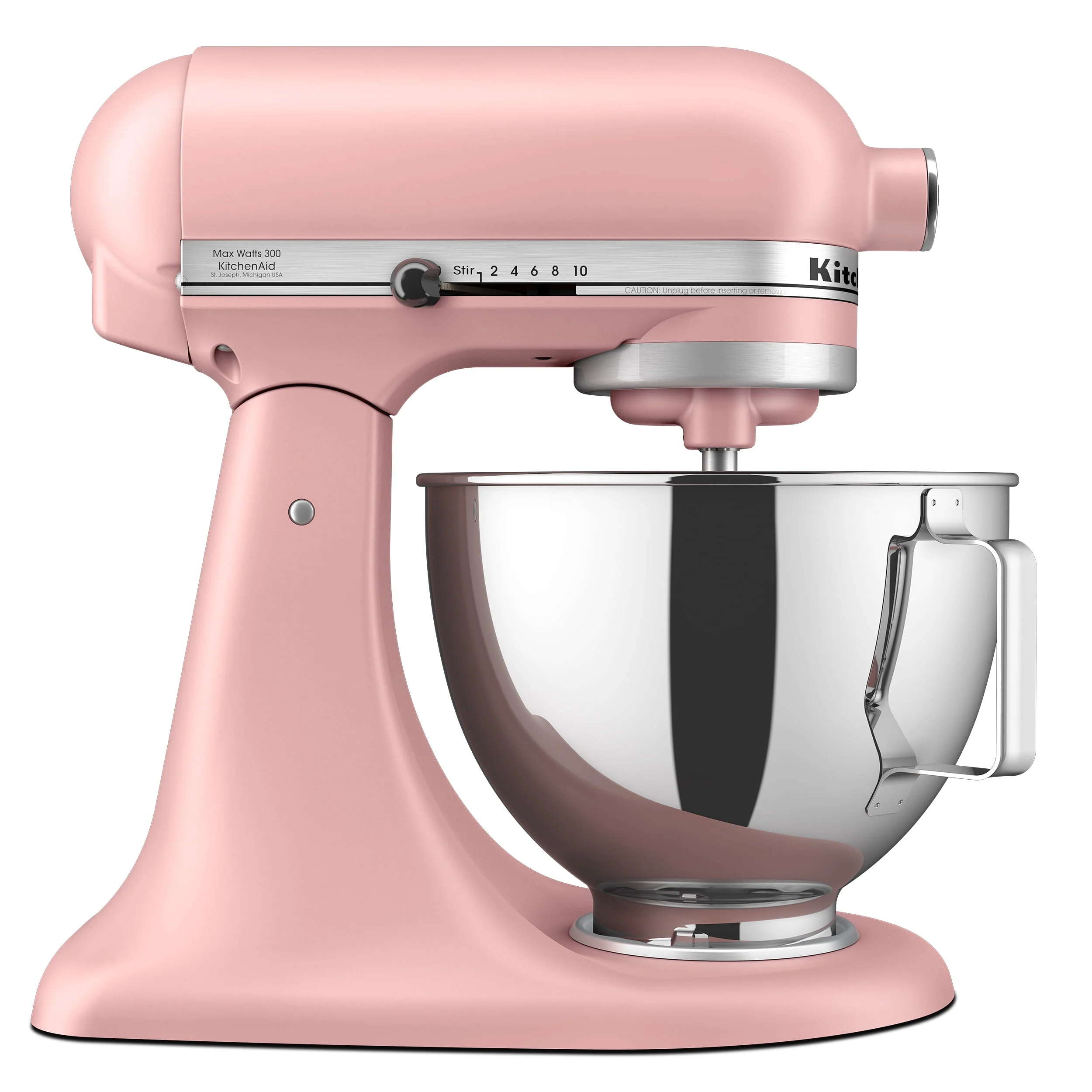 KitchenAid® Deluxe 4.5 Quart Tilt-Head Stand Mixer, Silver, KSM97