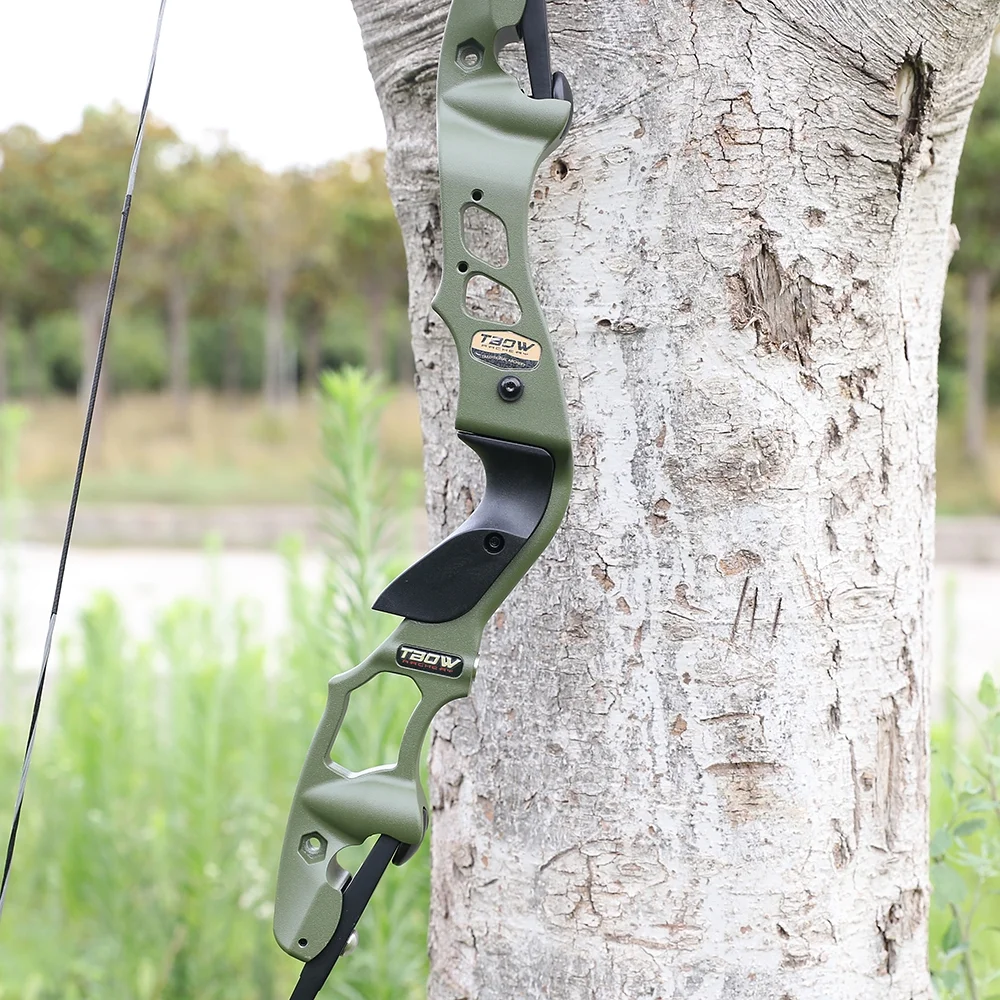 TBOW 62" ILF Archery Recurve Bow 30-60lbs Takedown 19" Riser American Hunting Shoot - Curated Treasures Market