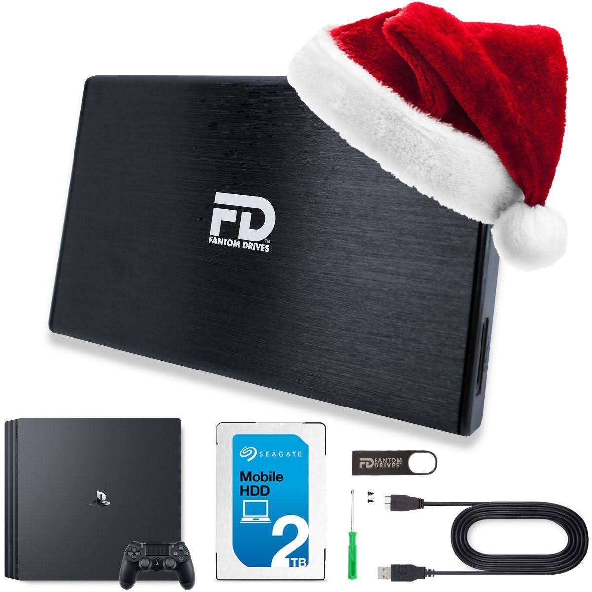 Fantom Drives PS4-2TB-KIT2 2TB Hard Drive Upgrade Kit for