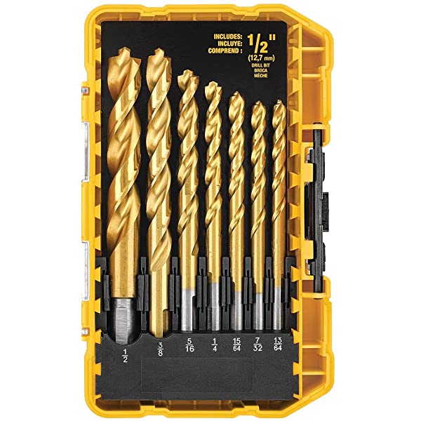 DEWALT 20V Max Cordless Drill Combo Kit, 2-Tool (DCK240C2),Yellow/Black Drill Driver/Impact Combo Kit 20V Combo Kit