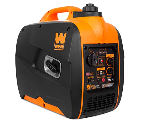 WEN 2800-Watt Dual Fuel Inverter Generator, Quiet, Portable, and Lightweight with Fuel Shut Off and CO Watchdog (DF280iX)