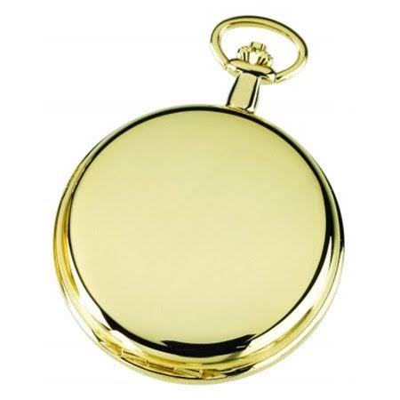 Special Sparkle Charles-hubert- Paris Brass Gold-Plated Mechanical Hunter Case Pocket Watch #