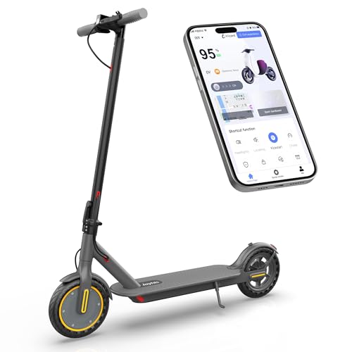 Electric Scooter Adults, Max 16 Mph & 10-15 Miles Range E-Scooter, Commuting Sport Scooter with APP Control