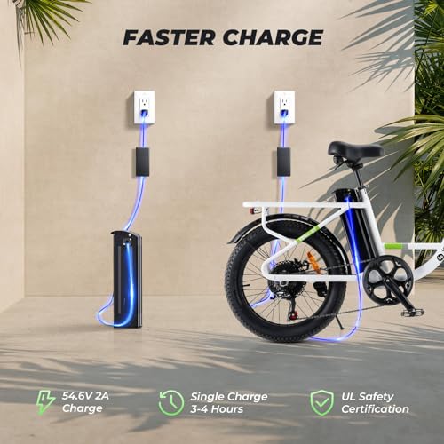 isinwheel U1 Electric Bike, 500W Motor, 20 mph, Folding Ebike, 14"/16"/20" Adults Electric Bicycles, 280.8Wh Battery, 25 Miles PAS Range, Black