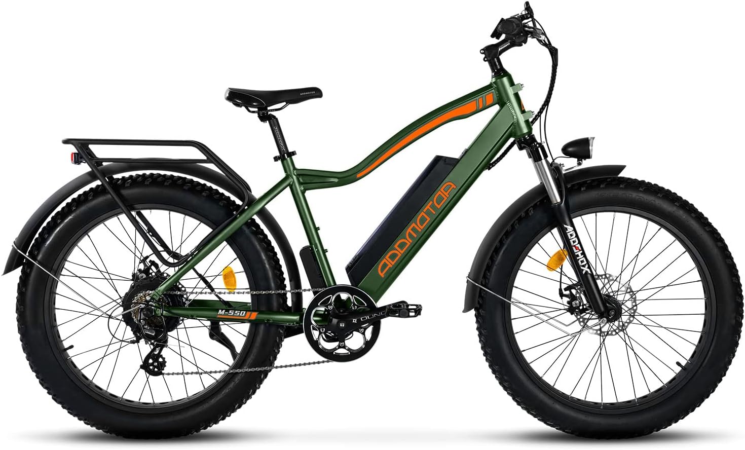 Addmotor M-550 Electric Bike Adults, 750W Motor, 26MPH, 48V 17.5Ah Removable Lithium-Ion Battery, 26'' Fat Tire Ebike