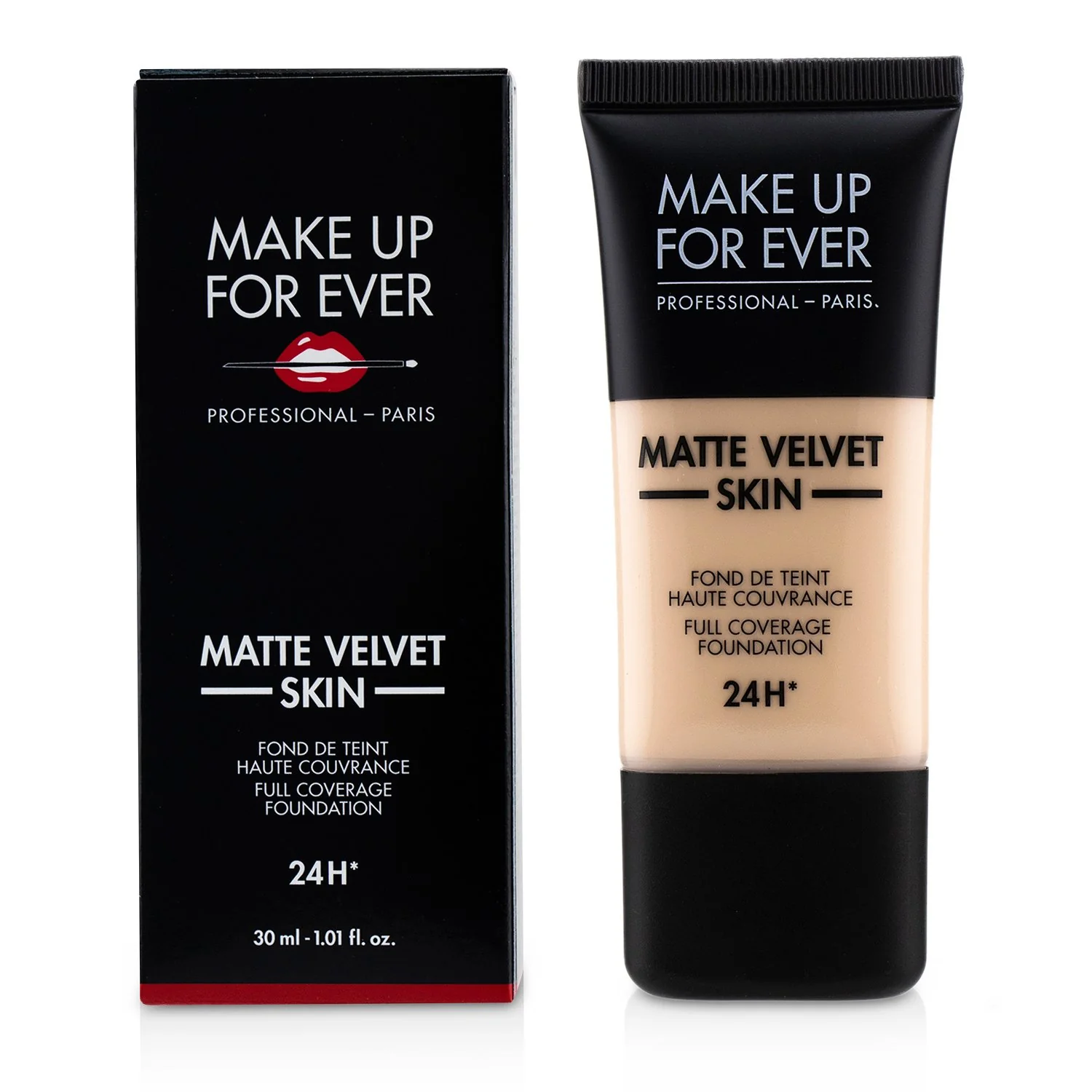 Make Up For Ever Matte Velvet Skin Full Coverage Foundation - # Y305 (Soft Beige)  30ml/1oz