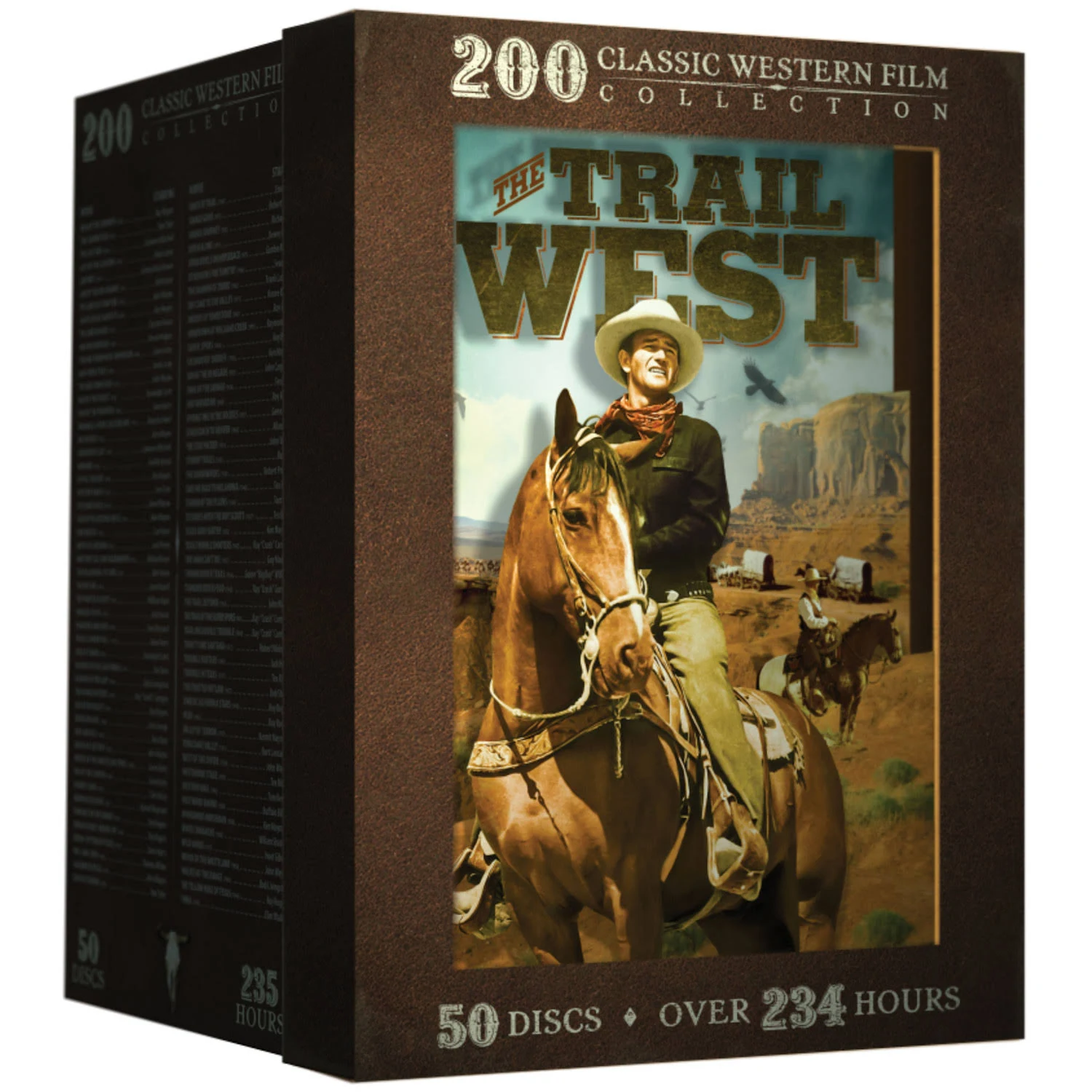 Trail West: 200 Classic Western Films, 50-Disc [DVD]