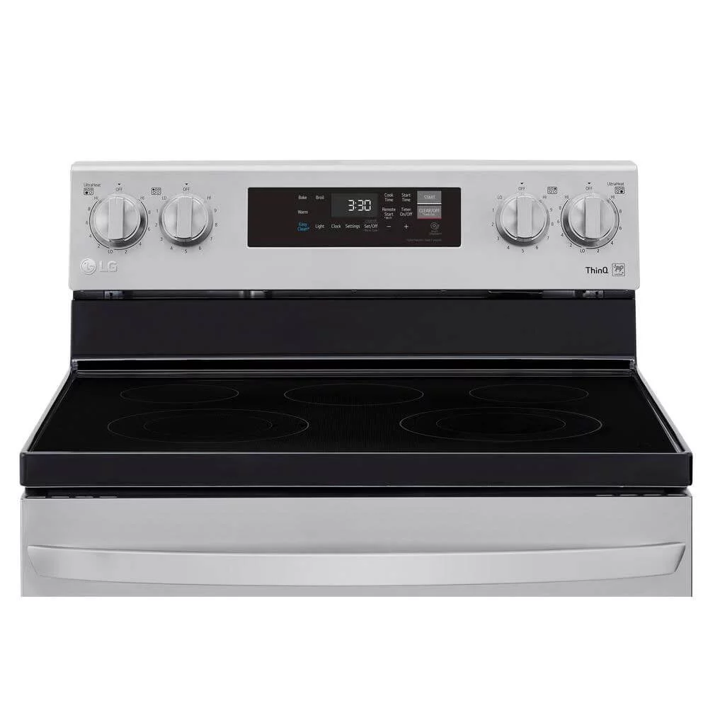 6.3 cu ft. Smart Wi-Fi Enabled Electric Range with EasyClean