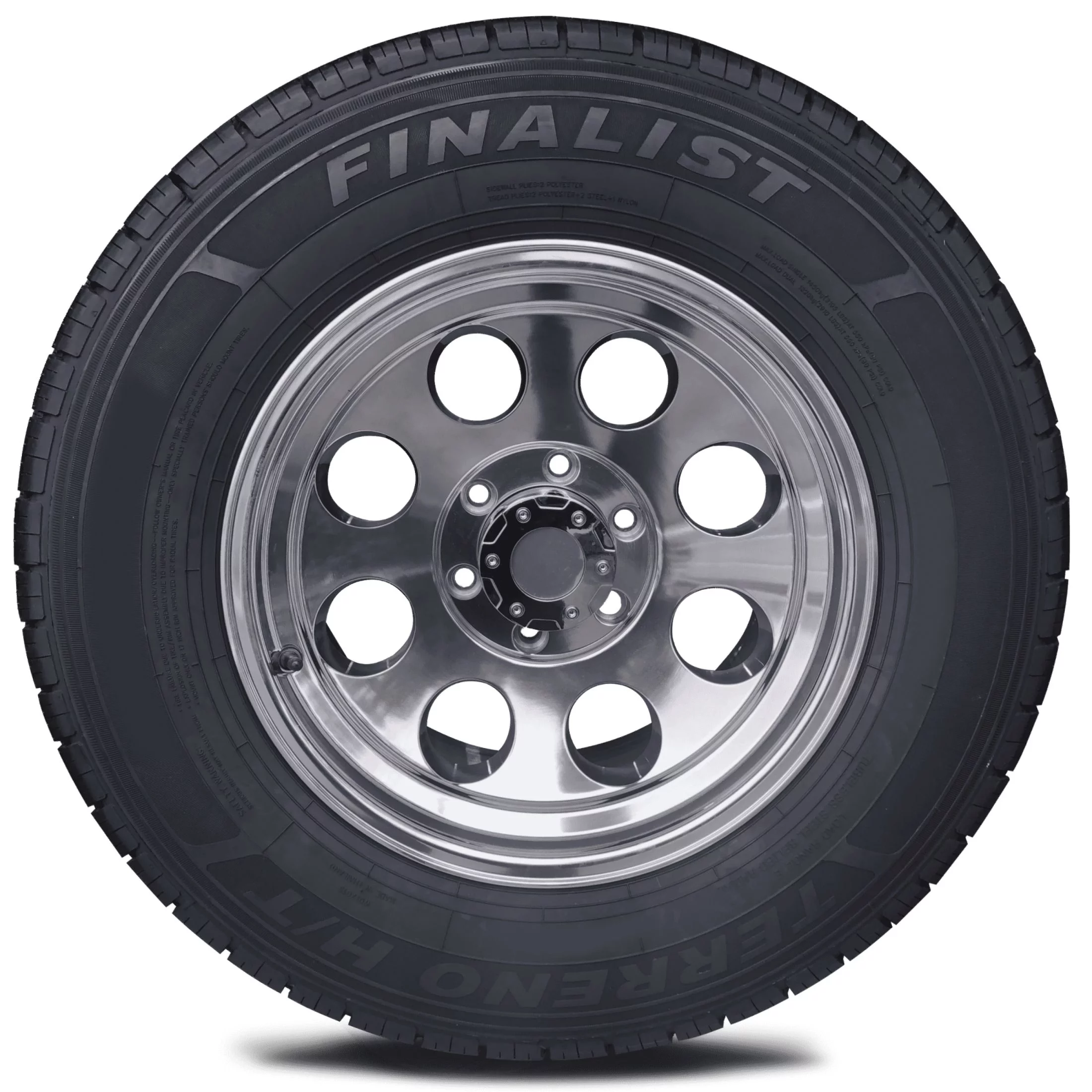 Finalist Terreno H/T LT265/70R17 10 Ply 121S Load Range E SUV Light Truck All Season Highway Terrain Tire 265/70/17 (Tire Only) - Radiant Selections