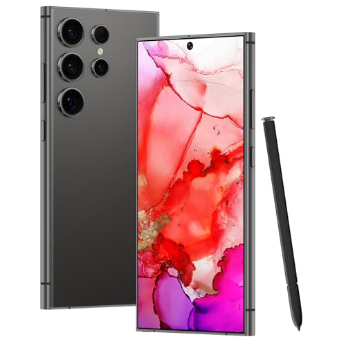 X24 Ultra Unlocked Phone, (8+256GB+128GB) Unlocked Smartphone, US version for Android phones, Long Battery Life 6800mAh, 6.8" HD Screen, 108MP Camera