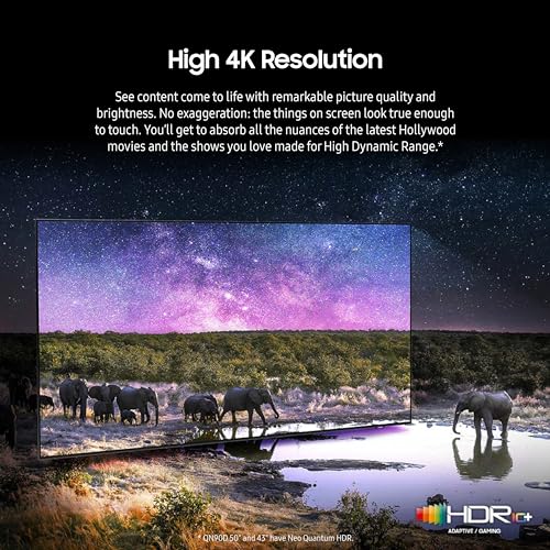 SAMSUNG 85-Inch Class QLED 4K QN90D Series Neo Quantum HDR+ Smart TV w/Dolby Atmos, Object Tracking Sound+, Motion Xcelerator