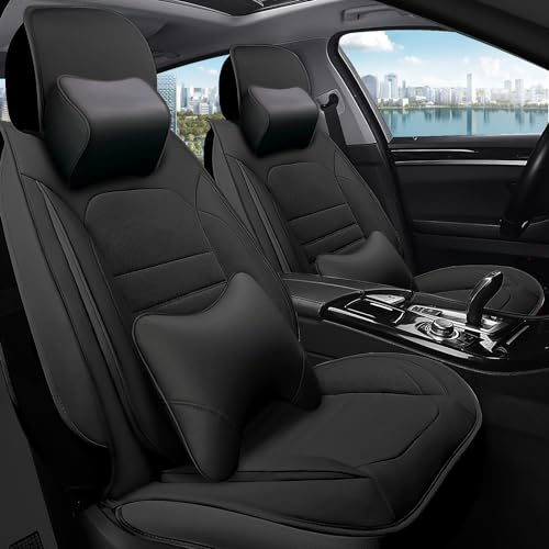 ARAZI 5 Full Set with Pillow Seat Covers for Jeep Grand Cherokee 4xe 2022-2023, Premium Breathable Seat Protector Covers