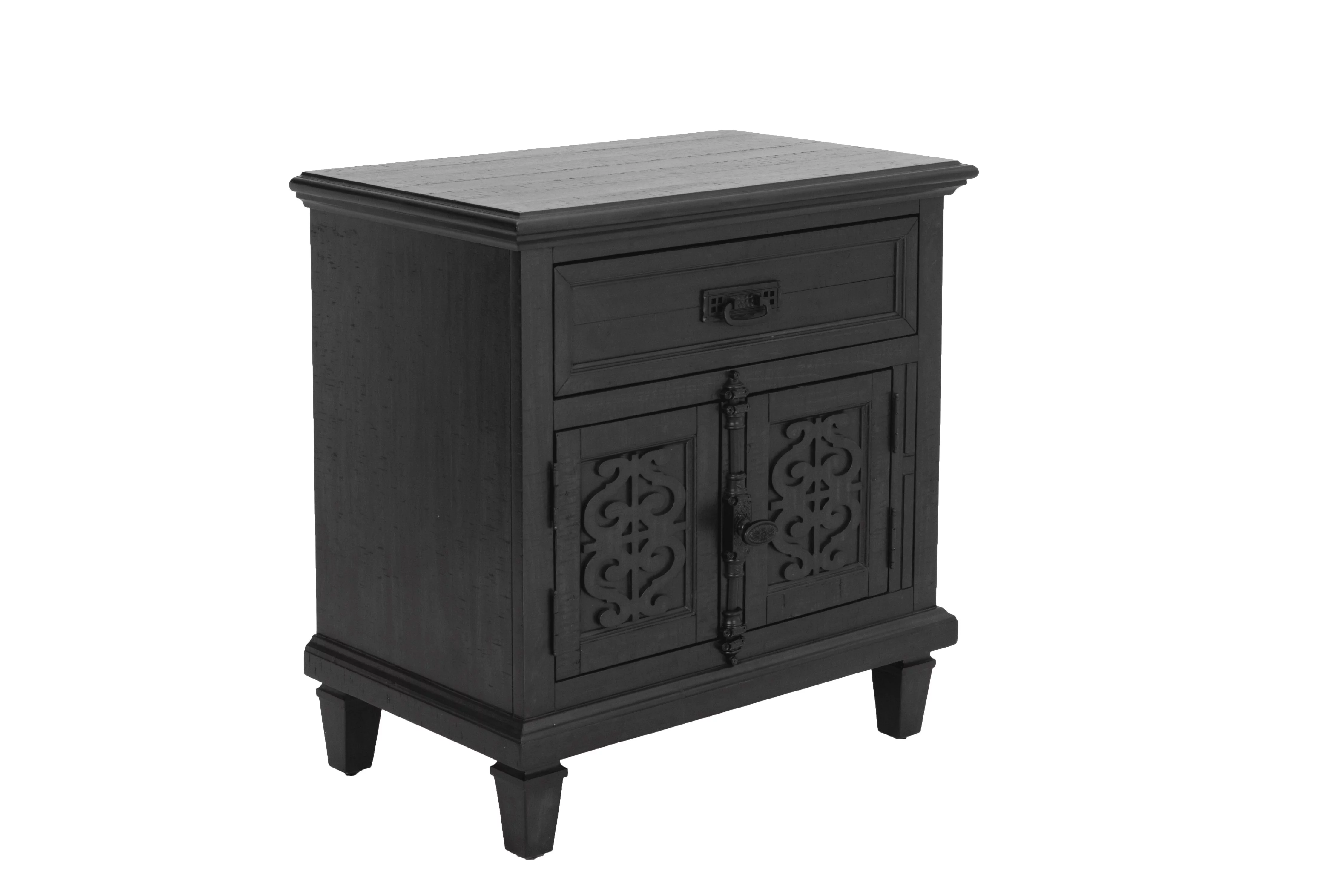 Rustic Gray Wood 3pc Queen Bedroom Set