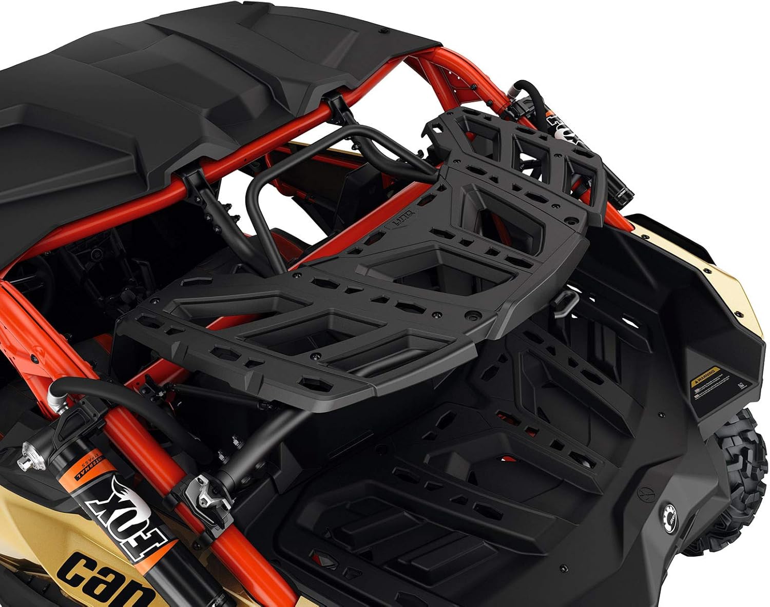 Can Am Maverick X3 LinQ Pivoting Rear Rack BLK OEM NEW #715002881