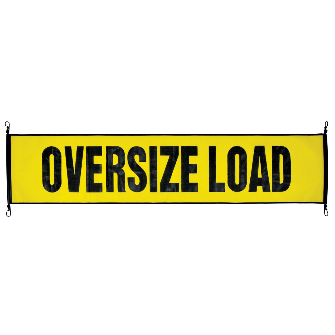 VULCAN Banner, Flags and Magnets Kit, 1 Basic Stretch Cord Oversize Load Banner, 4 Magnets, 4 Red Flags, and Bag