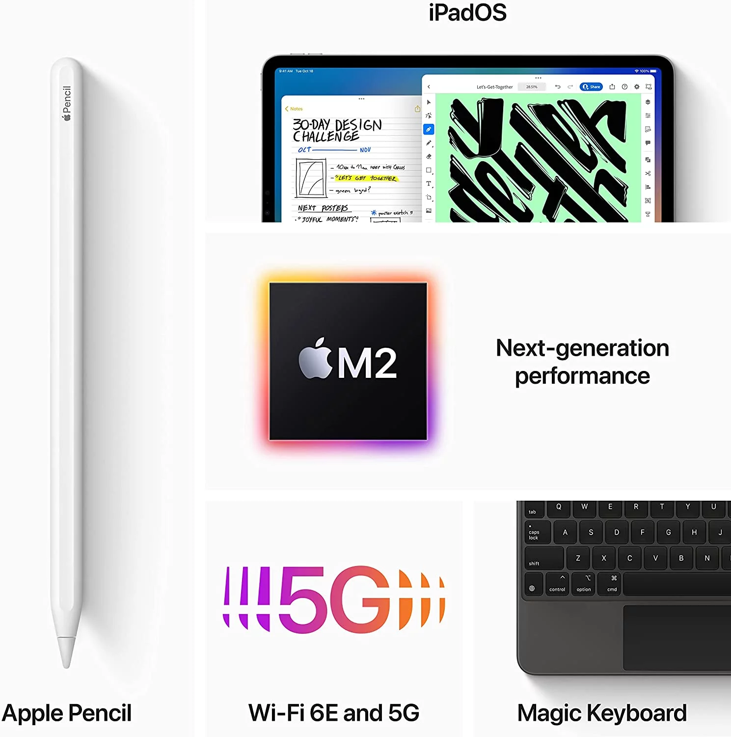 Apple 11-in iPad Pro Wi-Fi + Cellular 256GB - Silver (4th Gen)